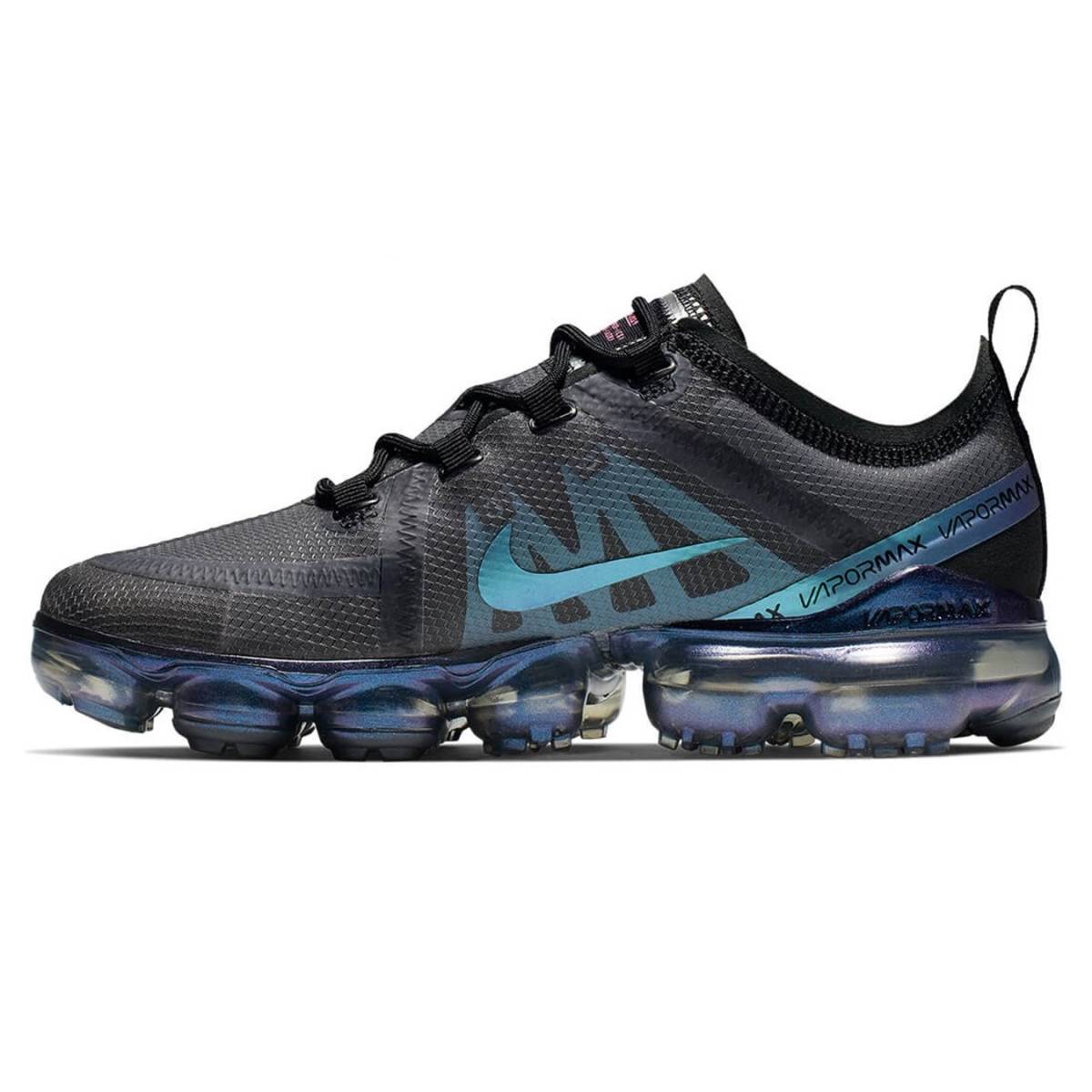 ☆NIKE AIR VAPOR MAX 2019 黒/銀青/銀 25.5cm ナイキ エア ヴェイパーマックス 2019 AR6631-001_画像3