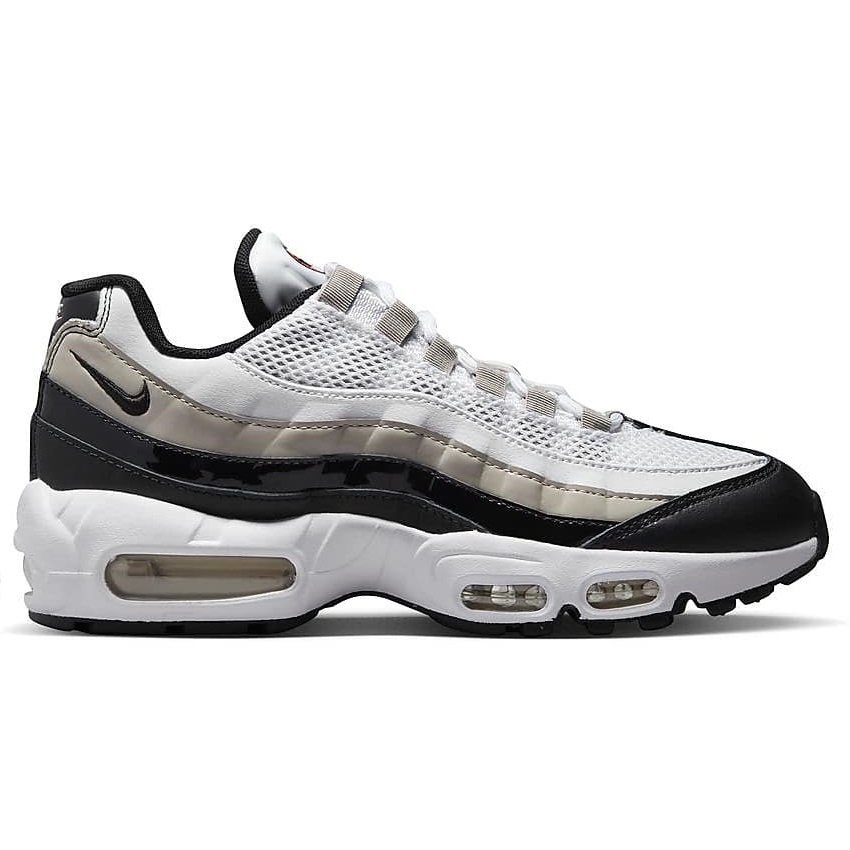 ☆NIKE W AIR MAX 95 白/薄灰/黒 22.5cm ナイキ ウィメンズ エア マックス 95 DR2550-100の画像2