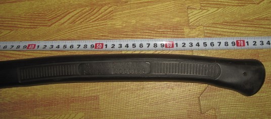 [中古]WARNING-WEAR SAFETY GOGGLES　手斧 オノ 全長71cm(刃部分1250mm、厚み32mm)_画像4