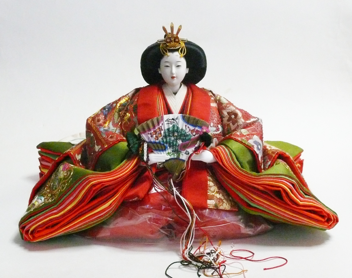 3月ひな人形節句長期倉庫在庫保管品「親王(殿・姫)六番」京雛/清 3月ひな人形節句長期倉庫在庫保管品「親王(殿・姫)六番」京雛/清