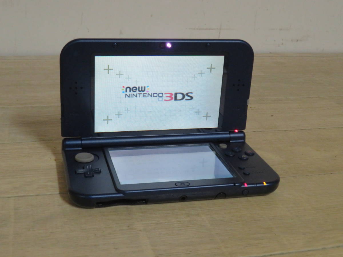 Nintendo Newニンテンドー3DSLL 本体 メタリックブルー 任天堂 RED-001 初期化/動作確認済 追加画像有り