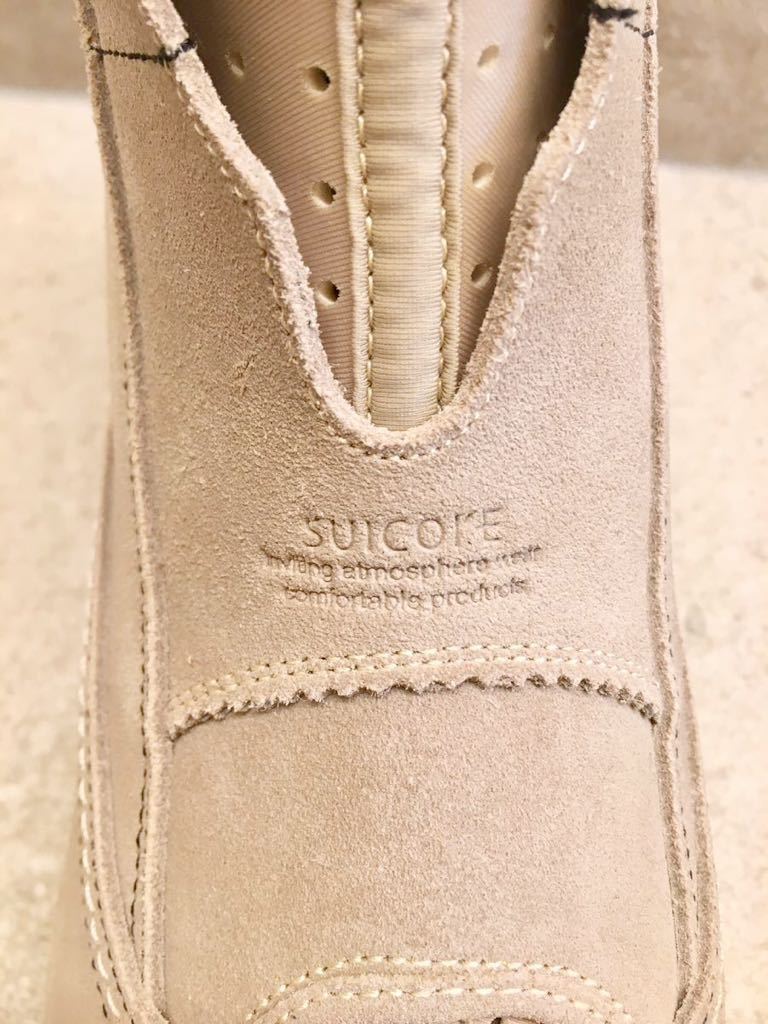 SUICOKE スイコック ブーツ　スウェード　ベージュ　撥水　US8 26cm_画像7