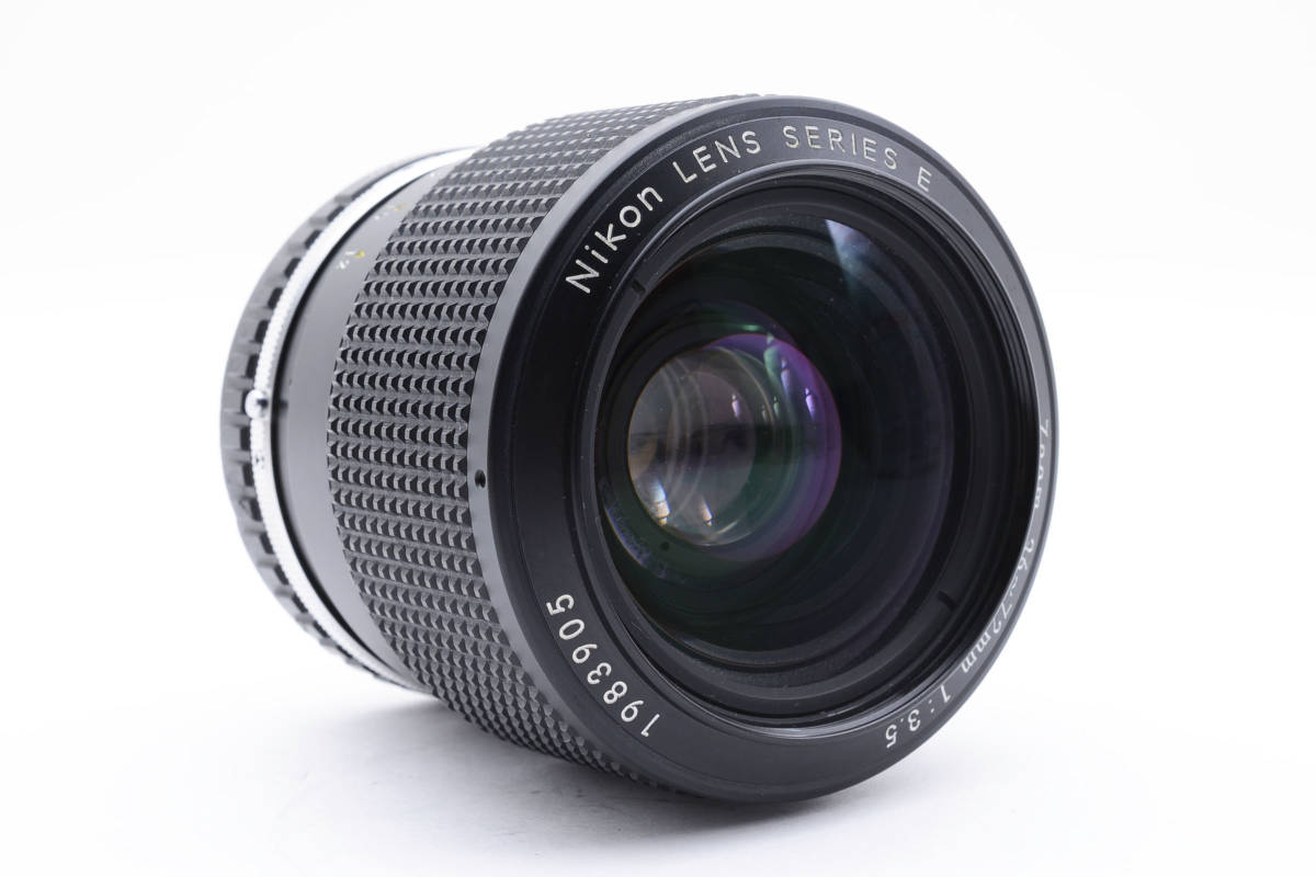 【良品】 Nikon Series E 36-72mm f/3.5 MF Zoom Lens ニコン MFズームレンズ 0827 2352_画像3