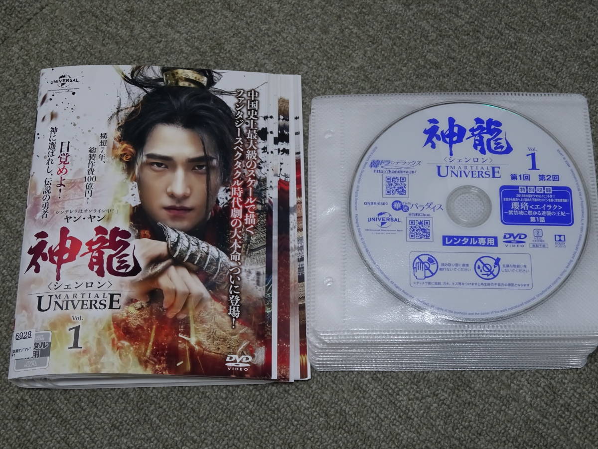 新規購入 神龍 レンタル落ち 中古 DVD シェンロン ⑨6928 全３９巻