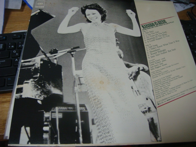 笠井紀美子 シダーウォルトン トリオ KIMIKO IS HERE LP CEDER WALTON BILLY HIGGINS SAM JONES_画像2