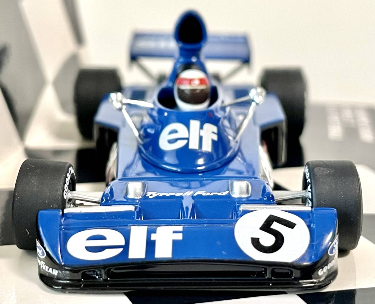 ミニチャンプス（ MINICHAMPS ）ティレル 006 1973 #5 J. スチュワート