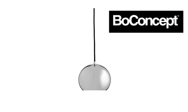 BoConcept ボーコンセプト Ball ボール ペンダントランプ 天井照明 ライト クロム シルバー 北欧 デンマーク モダン 2022年製 ダクトレール