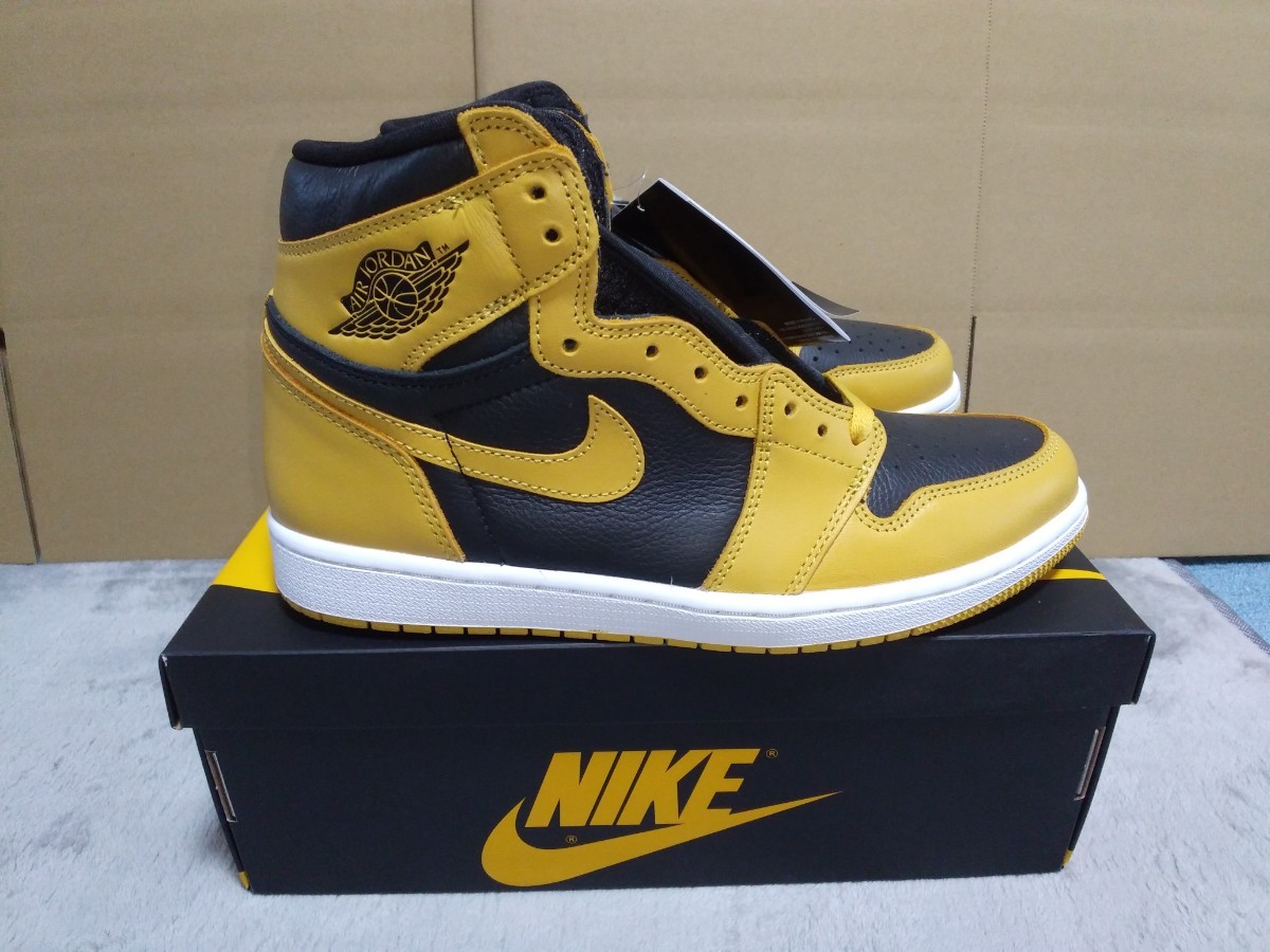 AIR JORDAN 1 RETRO HIGH OG pollen us9.5 27.5cm 新品未使用ポレン