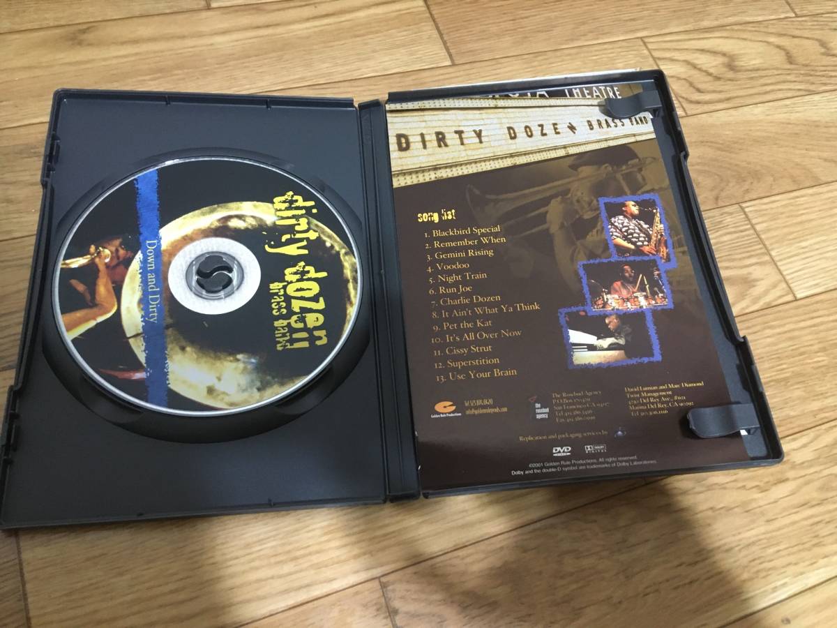 dirty dozen brass band - Down & Dirty 中古DVD _画像7