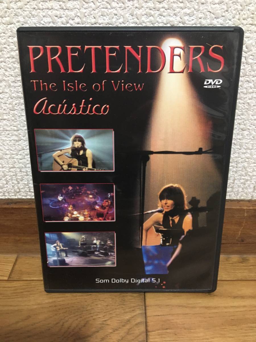 PRETENDERS - The Isle of View ACUSTICO 中古DVD プリテンダーズ_画像1