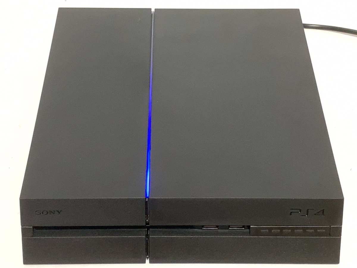 FW 2.55 SONY PlayStation 4 CUH-1200 AB01 本体 ジェット・ブラック 500GB PS 4 プレステ 4 プレイステーション 動作確認済 １円～_画像3