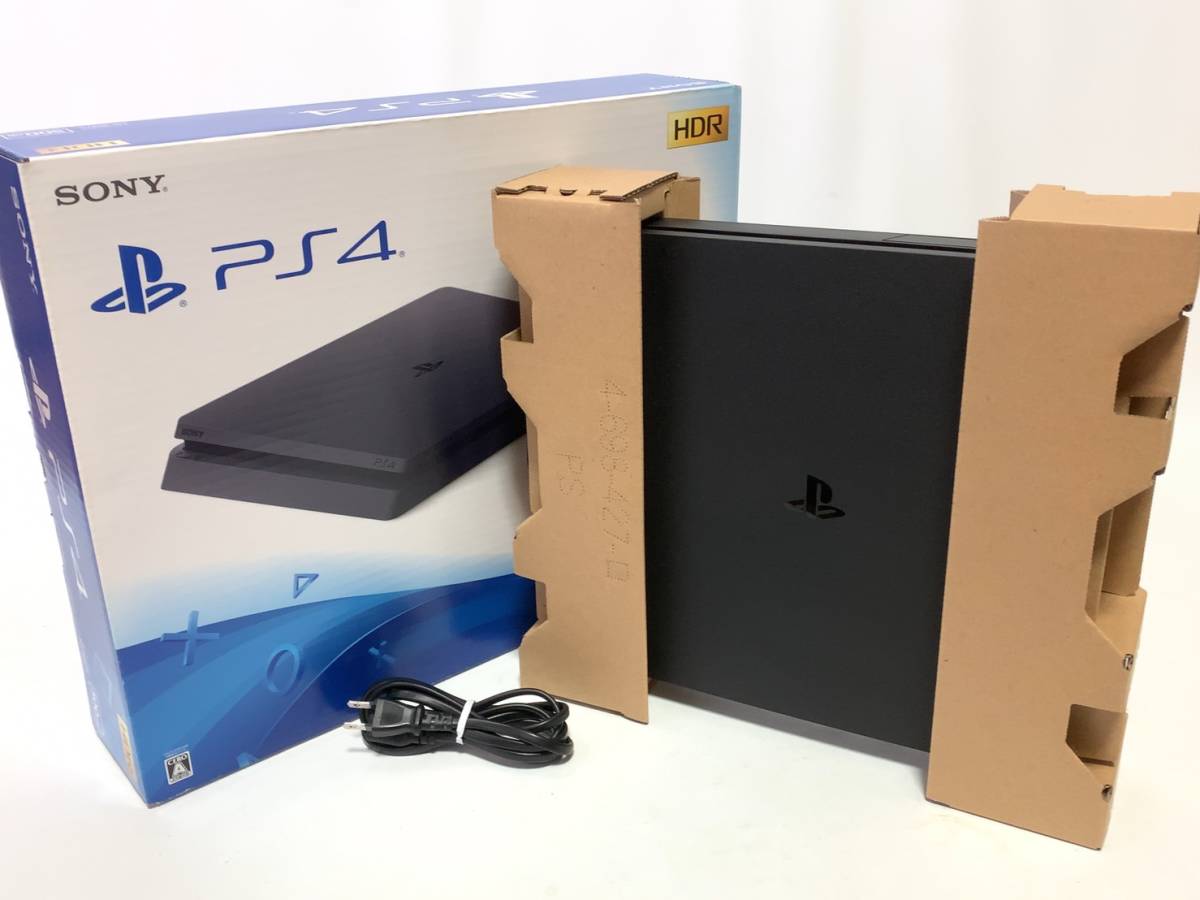 SONY PlayStation 4 CUH-2100 AB01 本体 ジェット・ブラック 500GB FW