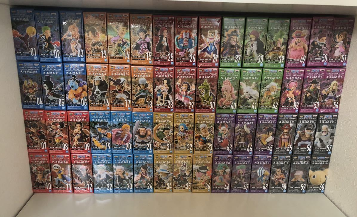 新品・未開封ワンピースワールドコレクタブルフィギュア大海賊百景1/2
