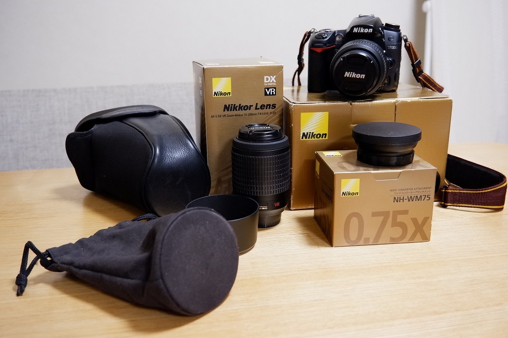 正規品 【美品】【一眼レフ入門セット】NIKON D7000ボディ+ダブル