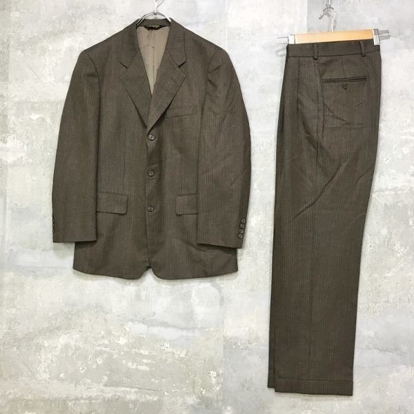 * модный *BROOKS BRATHERS/ Brooks Brothers костюм верх и низ в комплекте одиночный 2B Brown A5 c2391 жакет tailored jacket 