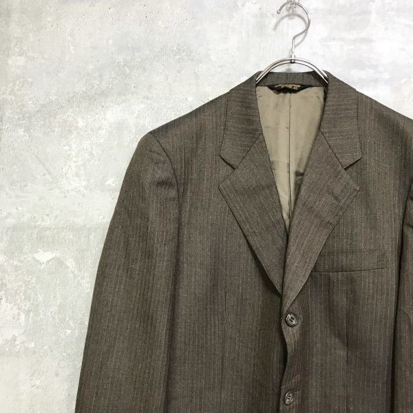 * модный *BROOKS BRATHERS/ Brooks Brothers костюм верх и низ в комплекте одиночный 2B Brown A5 c2391 жакет tailored jacket 