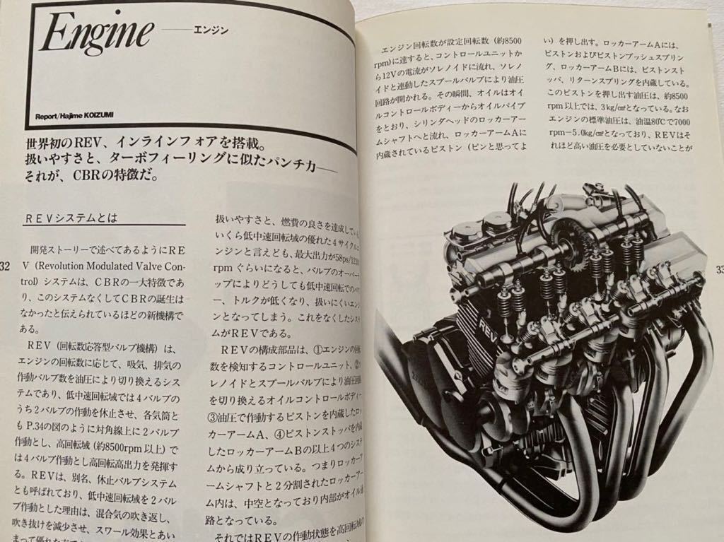 送料無料 ホンダ CBR400F/開発 デザイン/メカニズム/HRC F-Ⅲ F3 レースキット/整備 メンテナンス/カスタム/純正 パーツ/リスト/カタログ_画像4