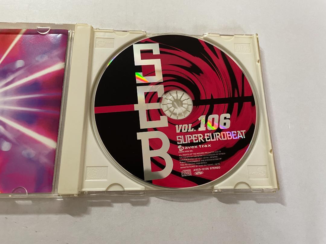 スーパー・ユーロビート　ＶＯＬ．１０６　CD オムニバス Hウ-08.　中古_画像2