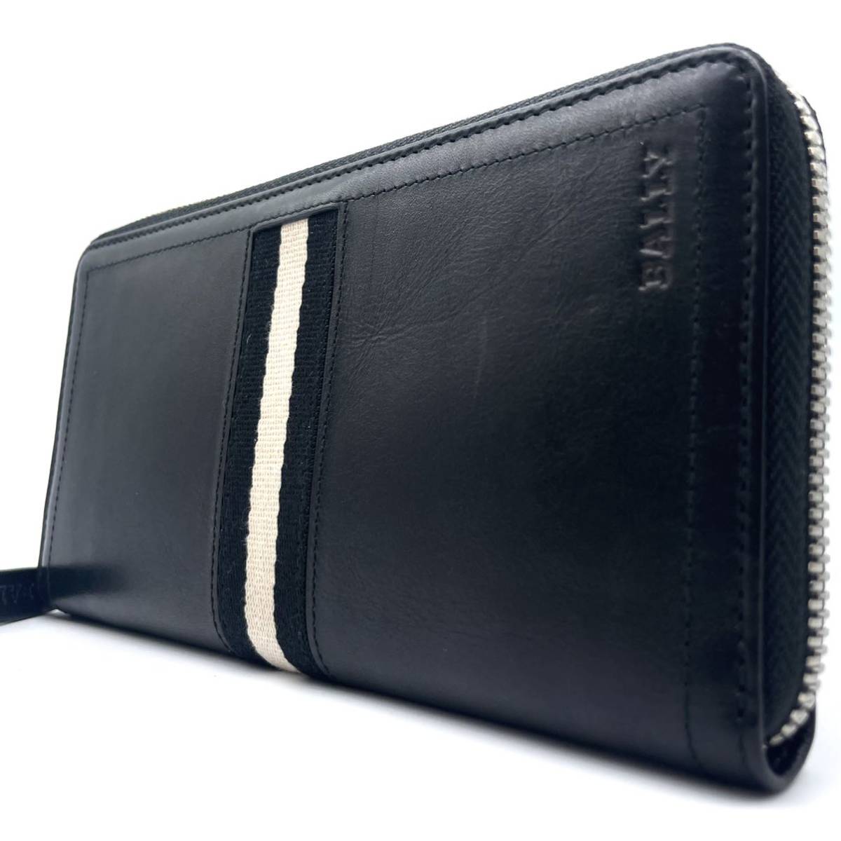 1円《極上美品》BALLY バリー 長財布 オーガナイザー トレスポ
