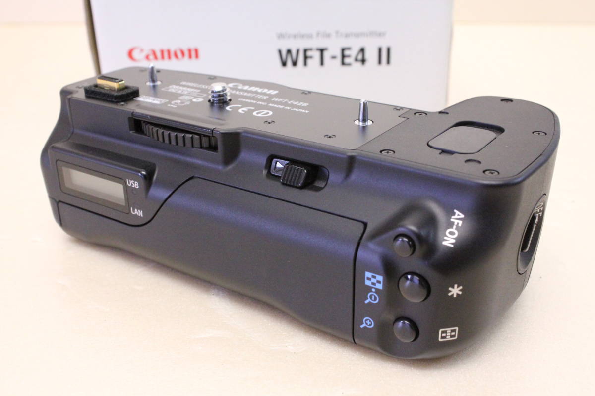 Yahoo!オークション - Canon WFT-E4ⅡB ワイヤレスファイル Yahoo!オークション - Canon WFT-E4ⅡB ワイヤレスファイル