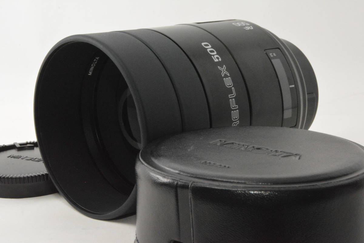 日本最級 ☆並品☆ミノルタ MINOLTA AF REFLEX 500mm F8 ソニー