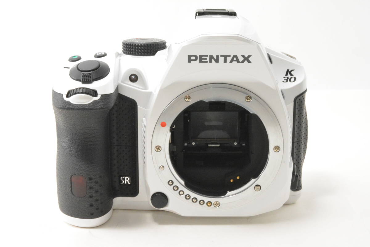 今季ブランド ☆極上美品☆ペンタックス PENTAX K-30 ホワイト ボディ