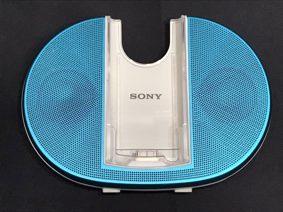 【 SONY 】ソニー メモリープレーヤー NW-S644 ブルー 8GB WALKMAN ウォークマン ACTIVE SPEAKER SRS-NWGT014S アクティブスピーカー_画像6