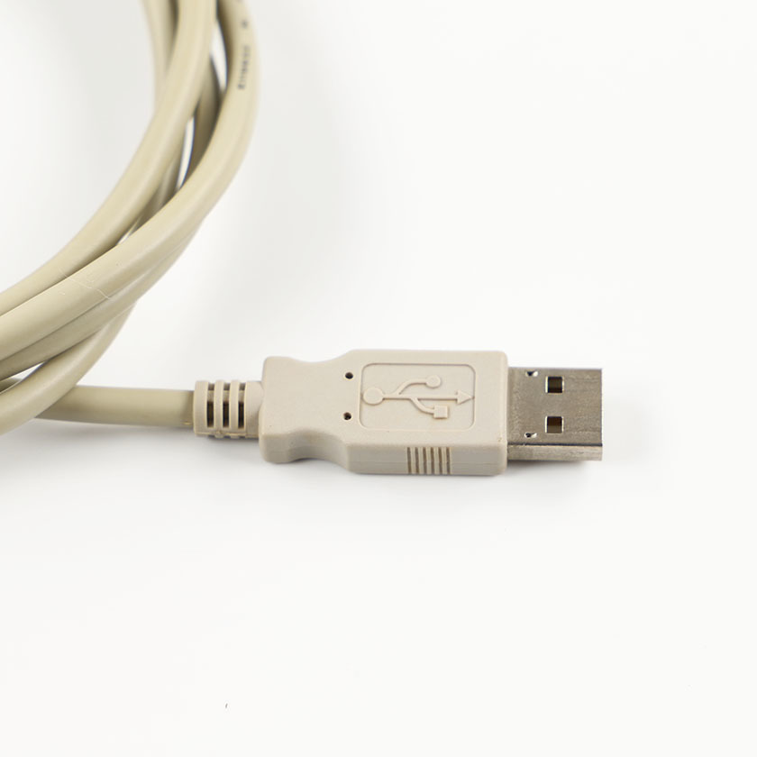 USBケーブル プリンター&HDD E119932 AWM 2725 80℃ 30V COPARTNER 1.5m ベージュ 1（ジャンク商品）_画像2