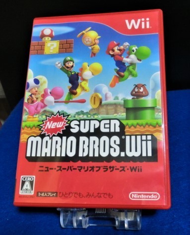 任天堂Wii　【New スーパーマリオブラザーズ・Wii】　送料 クリックポスト（追跡あり）　動作未確認_画像1
