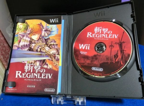 任天堂Wii　【斬撃のREGINLEIV ザンゲキのレギンレイヴ】　送料 クリックポスト（追跡あり）　動作未確認_画像3