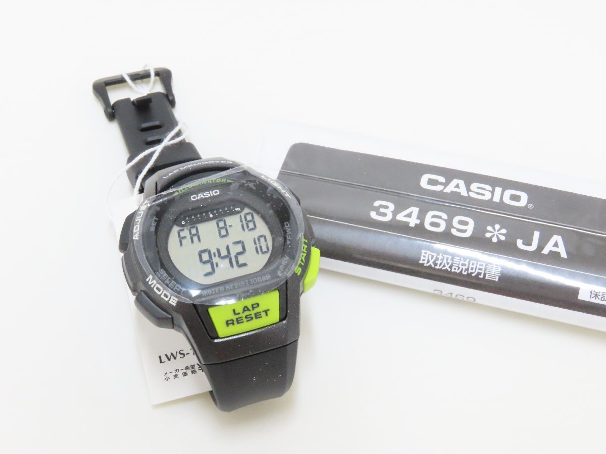 ◎レパ520/60☆YS☆未使用　CASIO 腕時計 カシオ コレクション LWS-1000H-1AJH レディース◆0818-221A_画像2