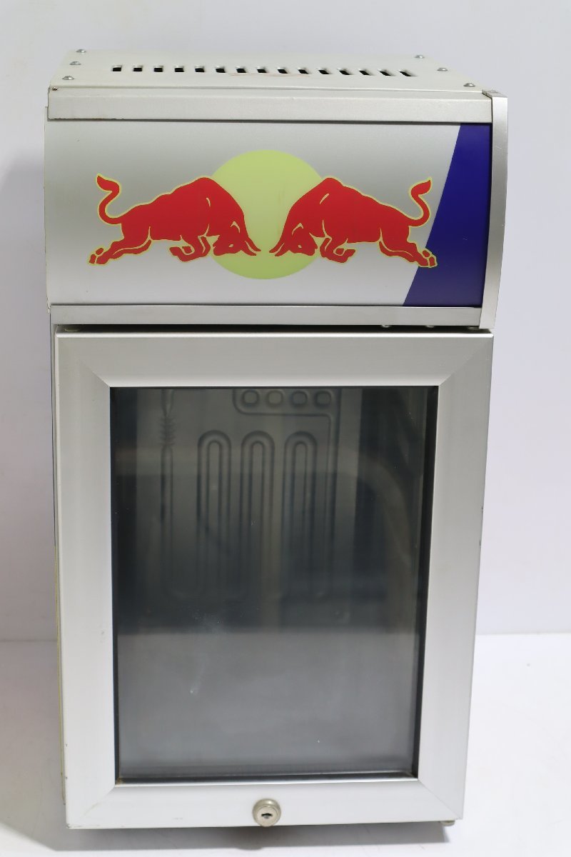 140☆レッドブル Red Bull 小型冷蔵庫 冷蔵ショーケース RBI-BC2 LED◆3C-965_画像2