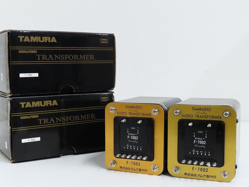 Yahoo!オークション - TAMURA F-7002 出力トランスペア F7002 Yahoo!オークション - TAMURA F-7002 出力トランスペア F7002