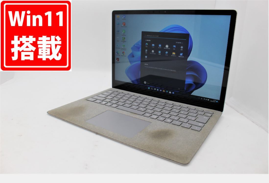 中古 フルHD タッチ 13.5インチ Microsoft Surface Laptop 2 Windows11 高性能 八世代Core i5-8350U 8GB 爆速NVMe式256GB-SSD カメラ 無線