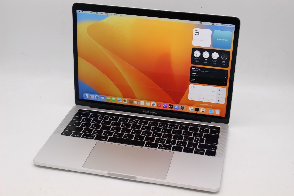 希少 黒入荷！ Apple 13.3型 2K対応 中古 MacBook 512GB-SSD NVMe 16GB