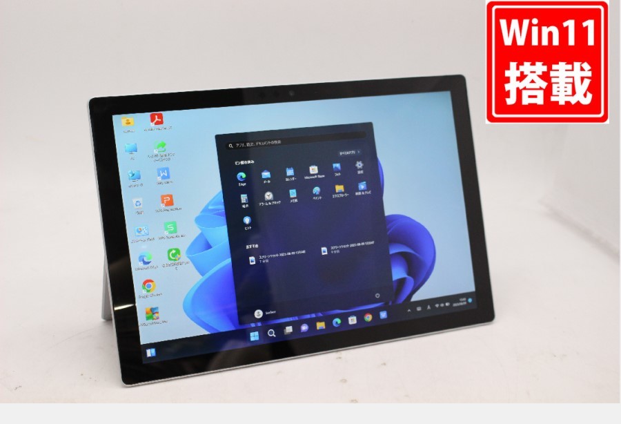 訳有 返品不可(AC欠品) 2K 12.3型 タブレット Microsoft Surface Pro5 Windows11 七世代 i5-7300U 8GB NVMe 256GB-SSD カメラ LTE Office_画像1