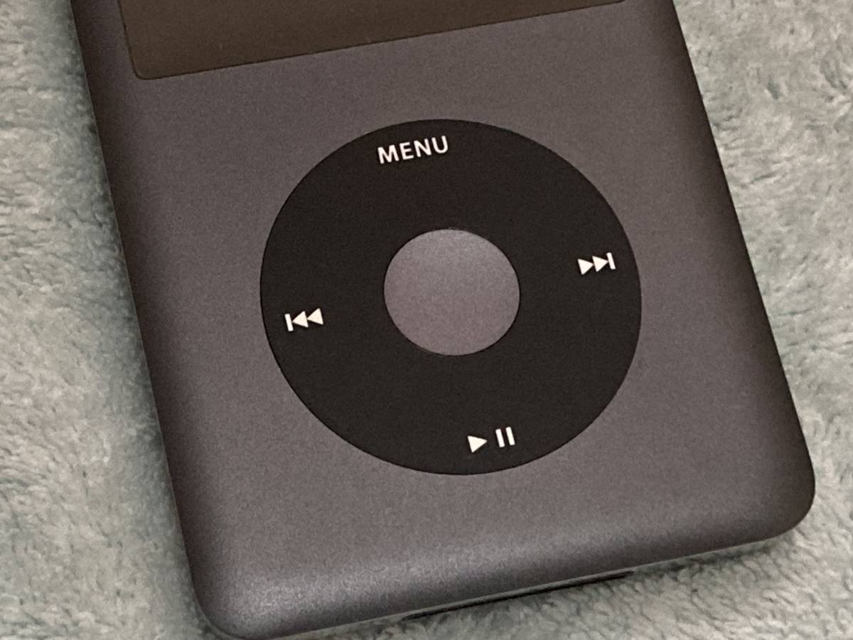 【送料無料】即決 Apple 第6.5世代 iPod classic最終モデル 160GB シルバー MC297J/A★本体のみ/バッテリー良好