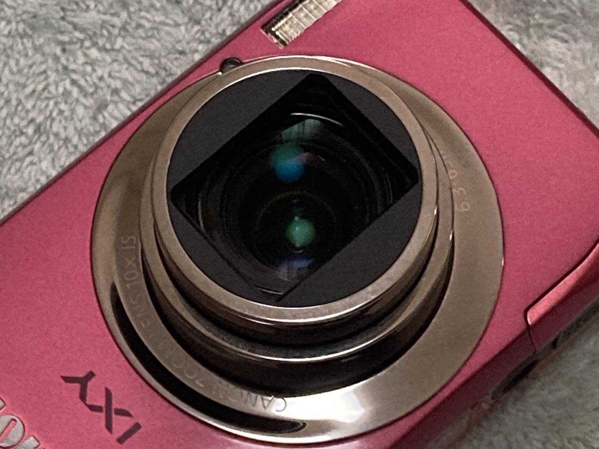 美品即決【日本製】Canon IXY 50S ピンク 光学10倍ズーム/フルHD動画