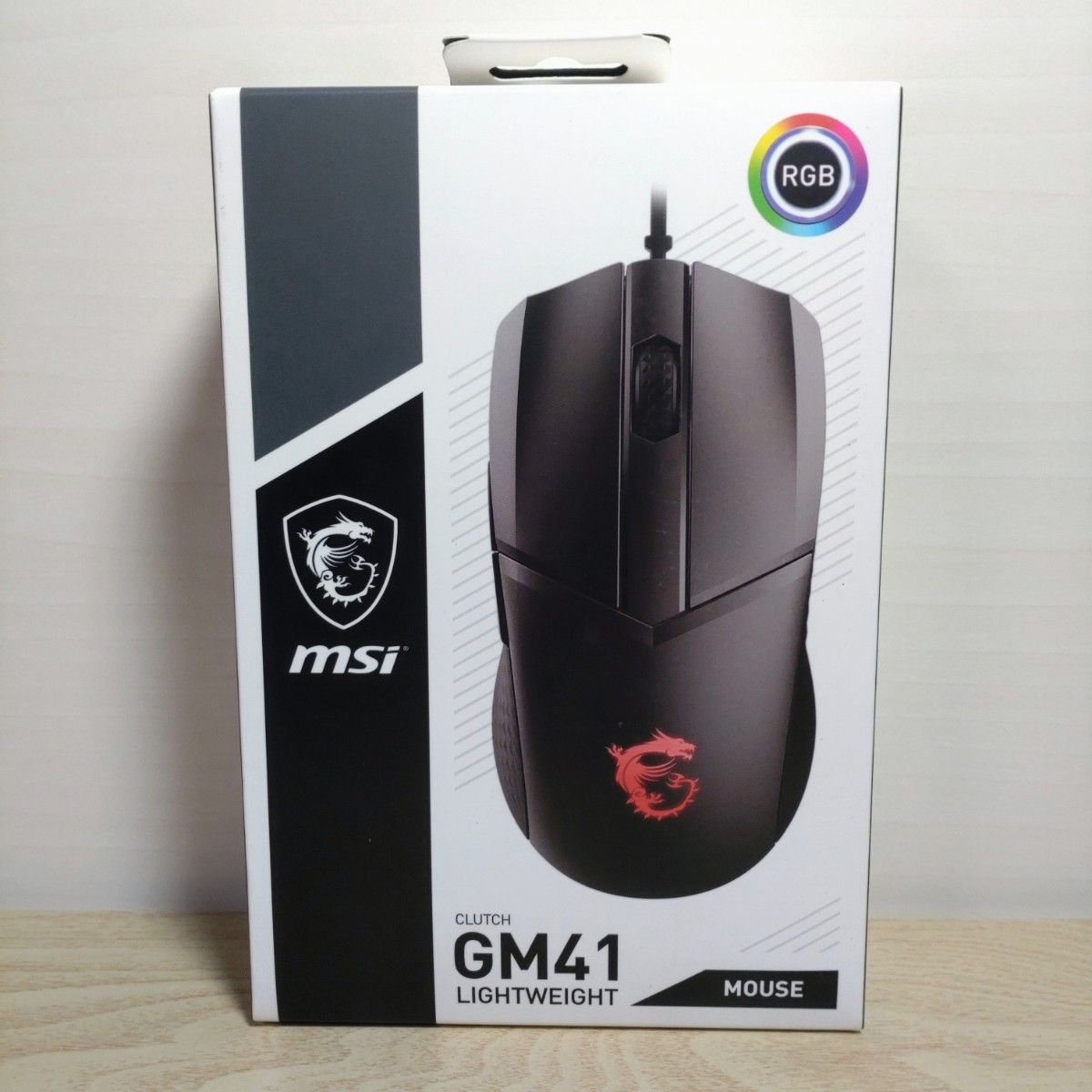 msi 軽量ゲーミングマウス CLUTCH GM41