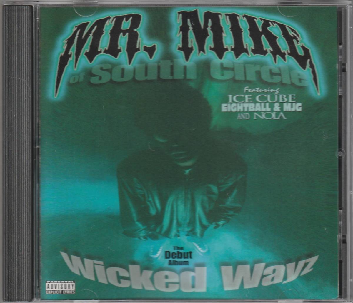 中古CD■HIPHOP/G-RAP■MR. MIKE／Wicked Wayz／1996年■South Circle, Ice Cube, Eightball & MJG, E-A-Ski, Ras Kass, Mack 10, Scarface_盤面擦傷あり