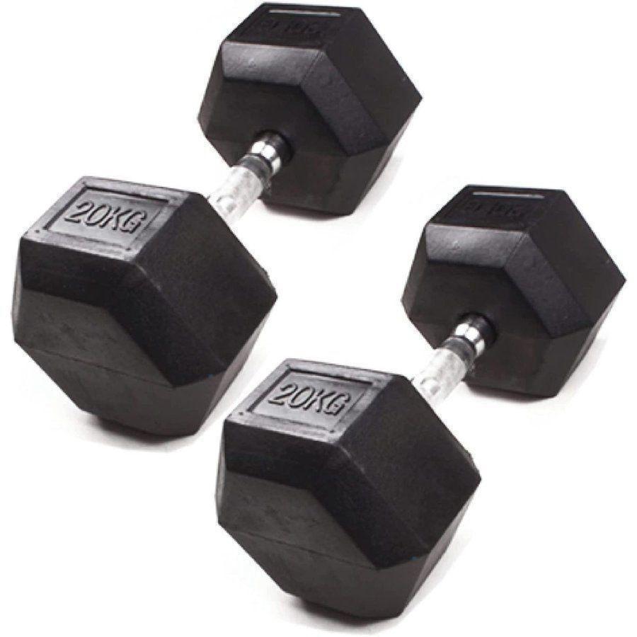 格安LY623ダンベル 20kg 2個セット スタイリッシュ 六角 筋トレスポーツ別