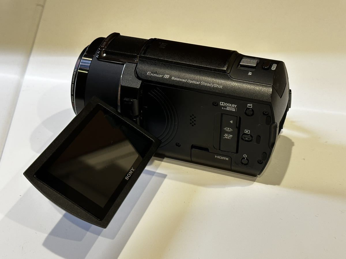 1円スタート】SONY FDR-AX45 ソニー ビデオカメラ ハンディカム 大容量
