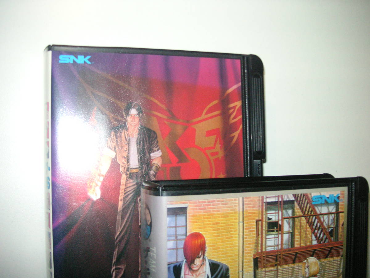 NEOGEO THE KING OF FIGHTERS \'97 ROM cassette The King ob Fighter z Neo geo  rom start-up has confirmed : Real Yahoo auction salling