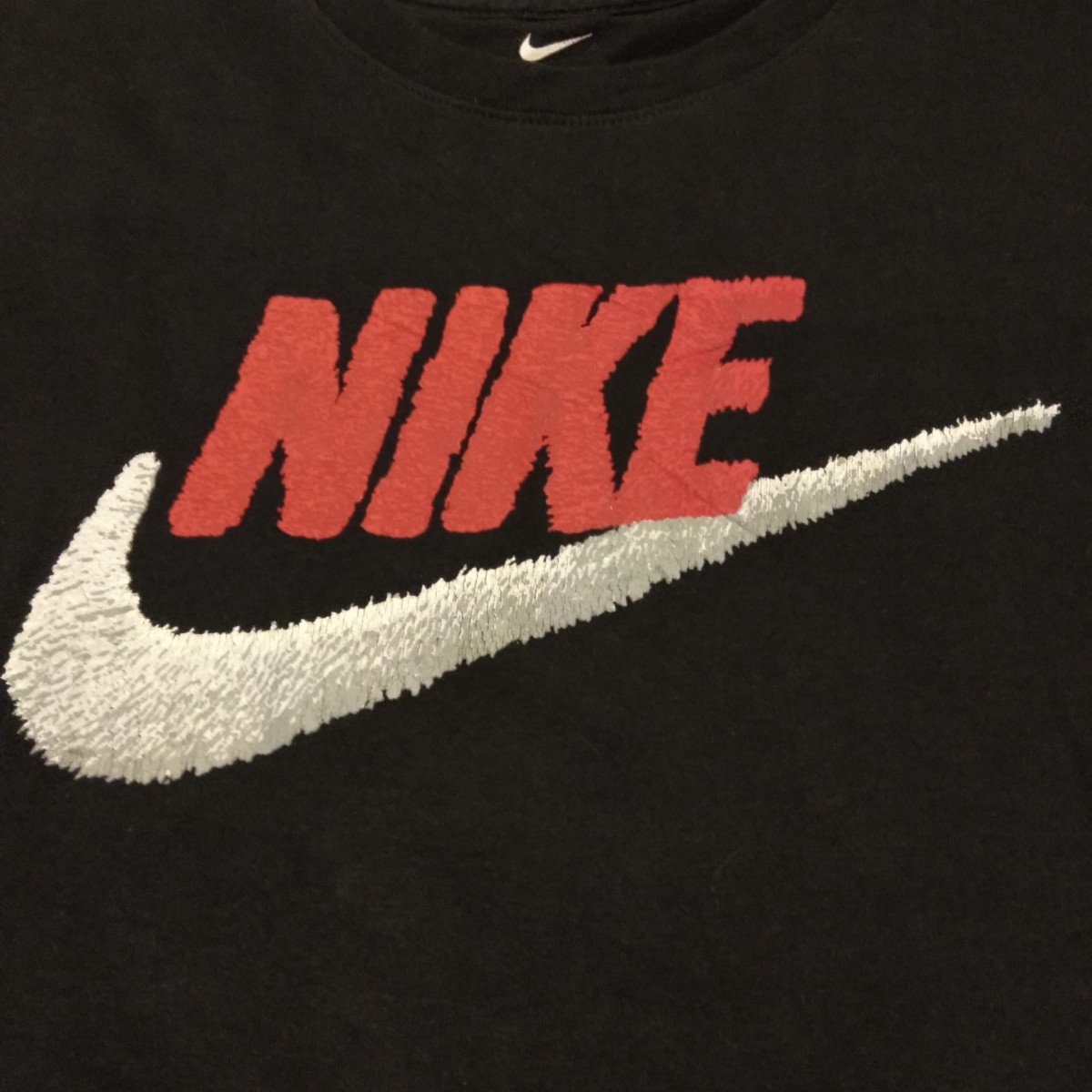 USA古着卸 Sサイズ THE NIKE TEE ナイキ ロゴ プリント Tシャツ_画像3