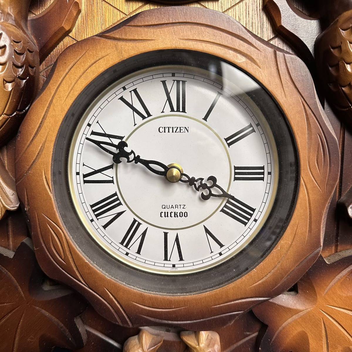 昭和レトロ シチズン CITIZEN CUCKOO ハト時計 カッコー時計-