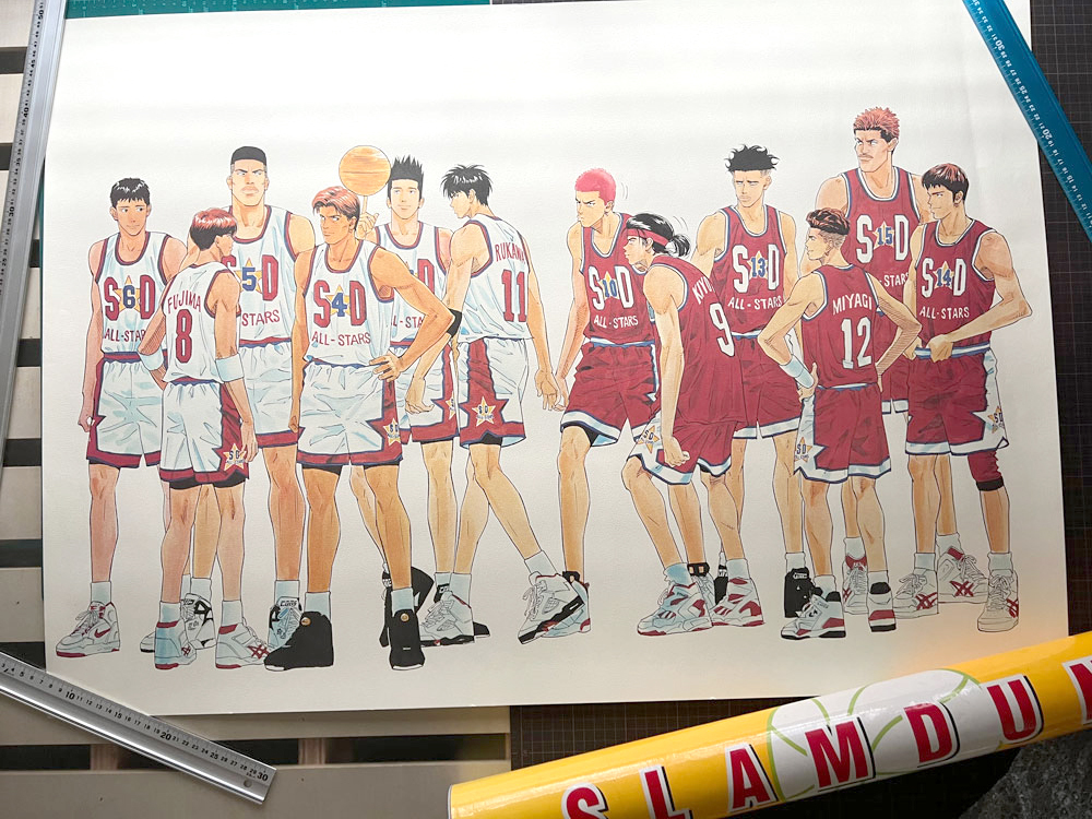 当時物】スラムダンク井上雄彦画 SLAM DUNK 神奈川オールスター 当時物】スラムダンク井上雄彦画 SLAM DUNK 神奈川オールスター