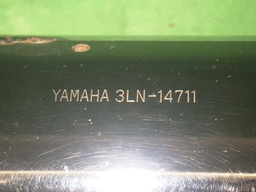 YAMAHA 3LN-14711 FZR250R 純正 サイレンサー【中古】_画像7