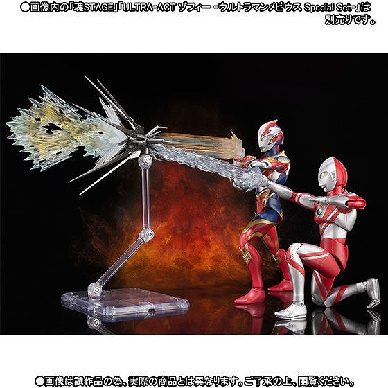 特典付き　ULTRA-ACT ウルトラマンメビウス メビウスフェニックスブレイブ 送料510円～ 限定　オプションパーツ豊富_画像8