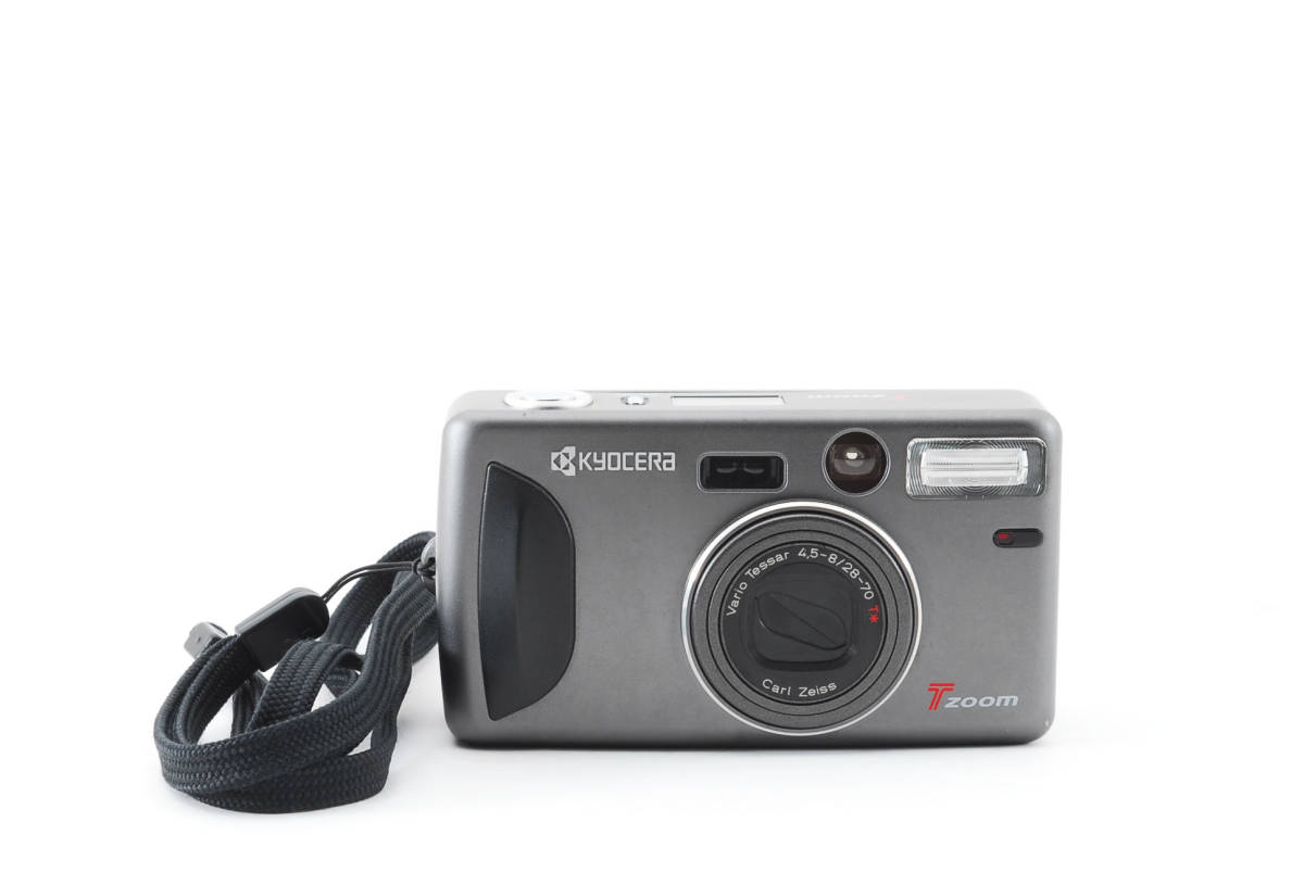 外観美品】 京セラ KYOCERA T ZOOM Carl Zeiss Vario Tessar 4.5-8/28