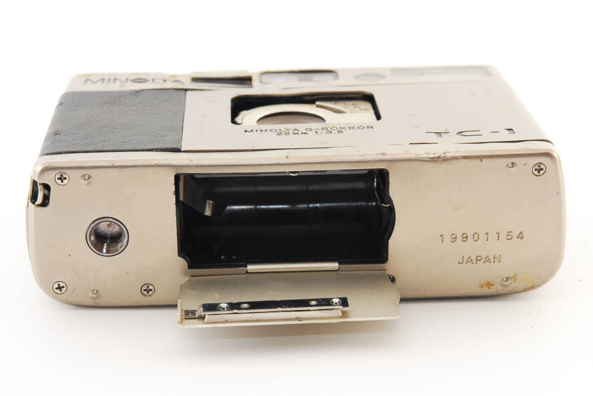 国産】 TC-1 ミノルタ MINOLTA 【動作品】 G-ROKKOR #787 F3.5 28mm